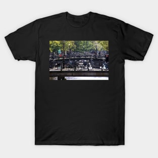 Bridges and Bikes - Amsterdam, Holland T-Shirt